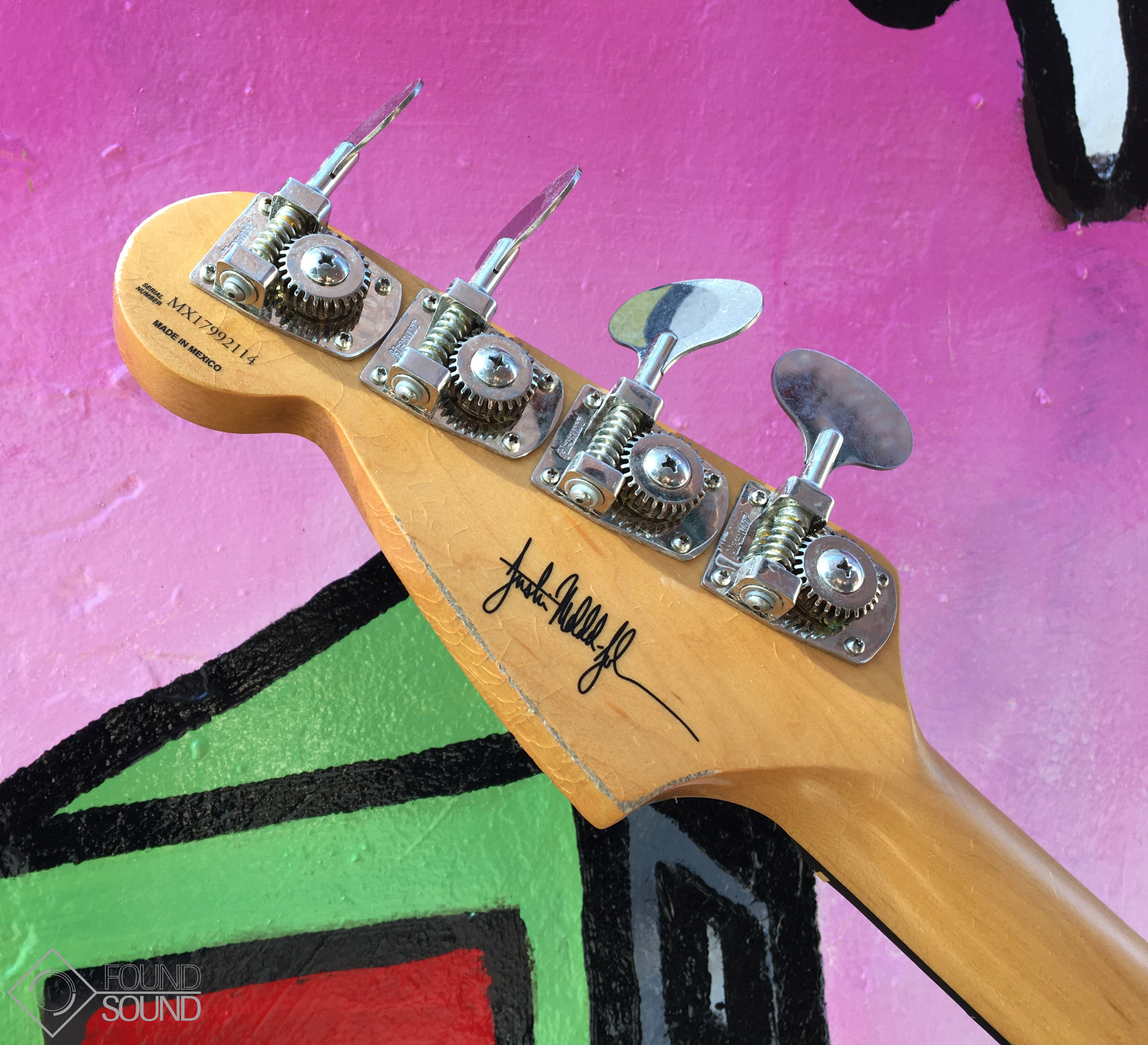 Fender JMJ Road Worn Mustang Bass - Daphne Blue – Found Sound