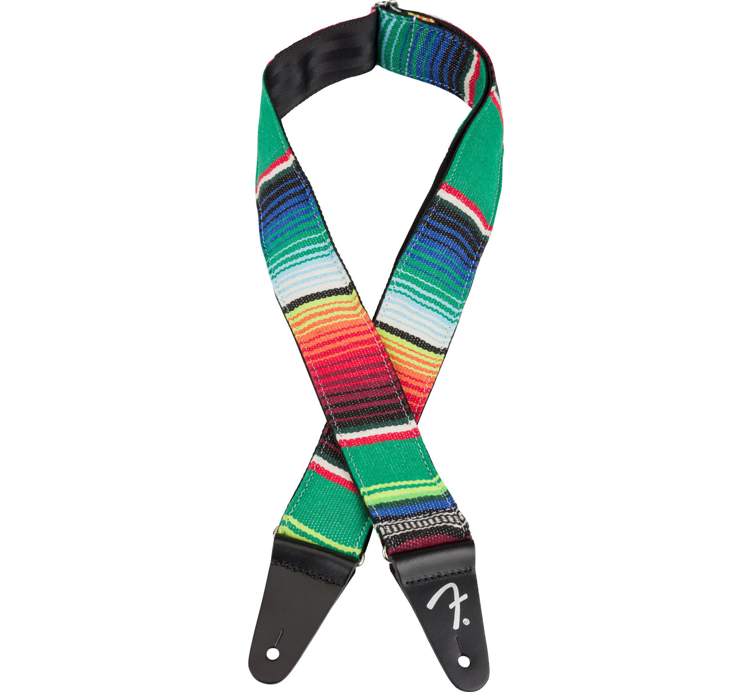 Fender 2" Serape Woven Strap - Green