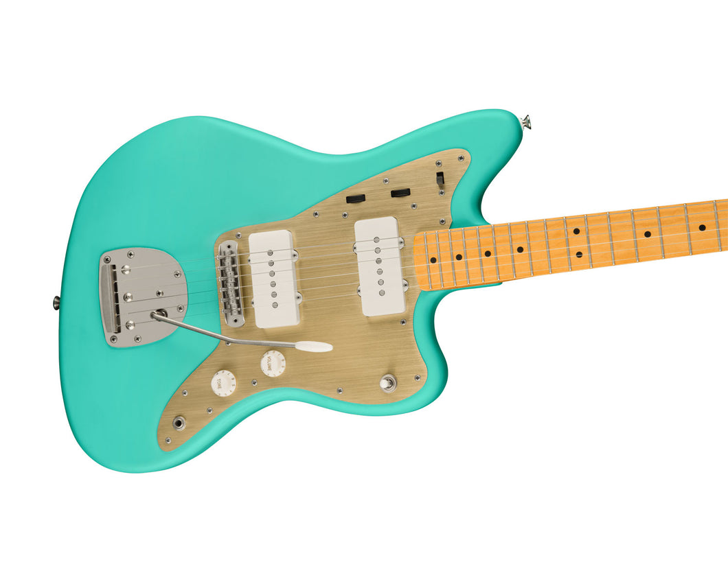 Fender Squier 40th Anniversary Jazzmaster Vintage Edition - Satin Seafoam Green
