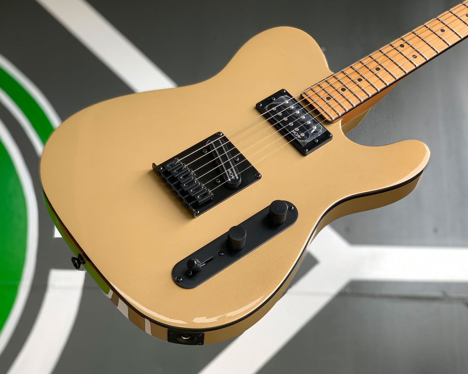 Squier Contemporary Telecaster Gold 美品 Squier by Fender 40th