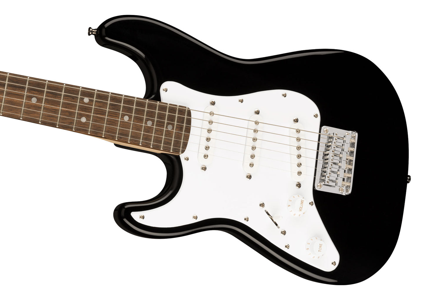 Left Handed Fender Squier Mini Stratocaster - Black