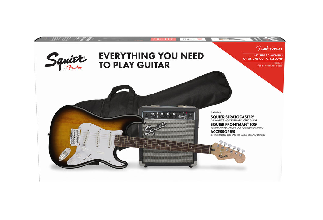 Fender Squier Stratocaster® Pack Sunburst
