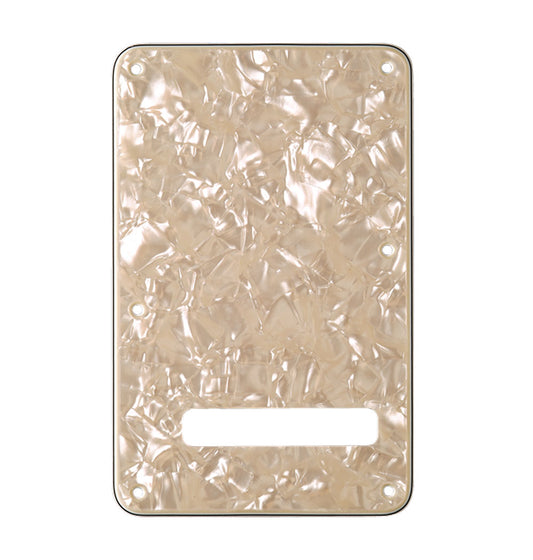 Fender Stratocaster Modern-Style Tremolo Backplate - White Moto