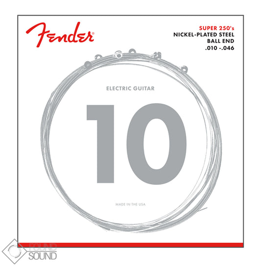 Fender 250R Super 250's Nickel Plated Steel Strings 10-46