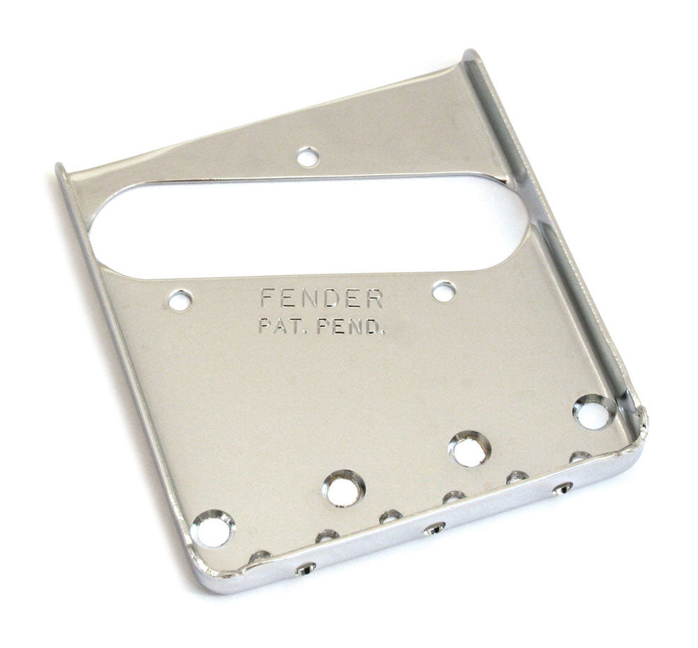 Fender Telecaster Bridge Plate Kan Ban -  Chrome