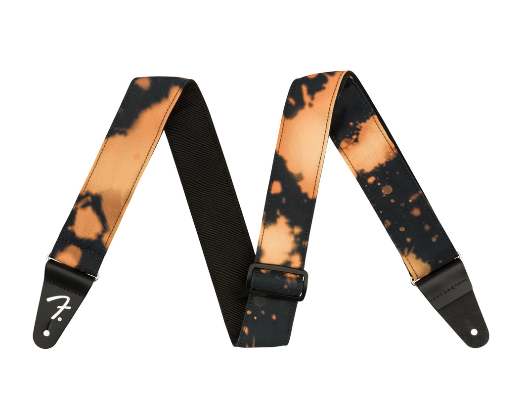 Fender Tie Dye Acid Wash Strap - Black