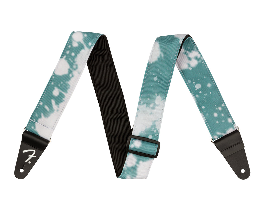 Fender Tie Dye Acid Wash Strap - Teal