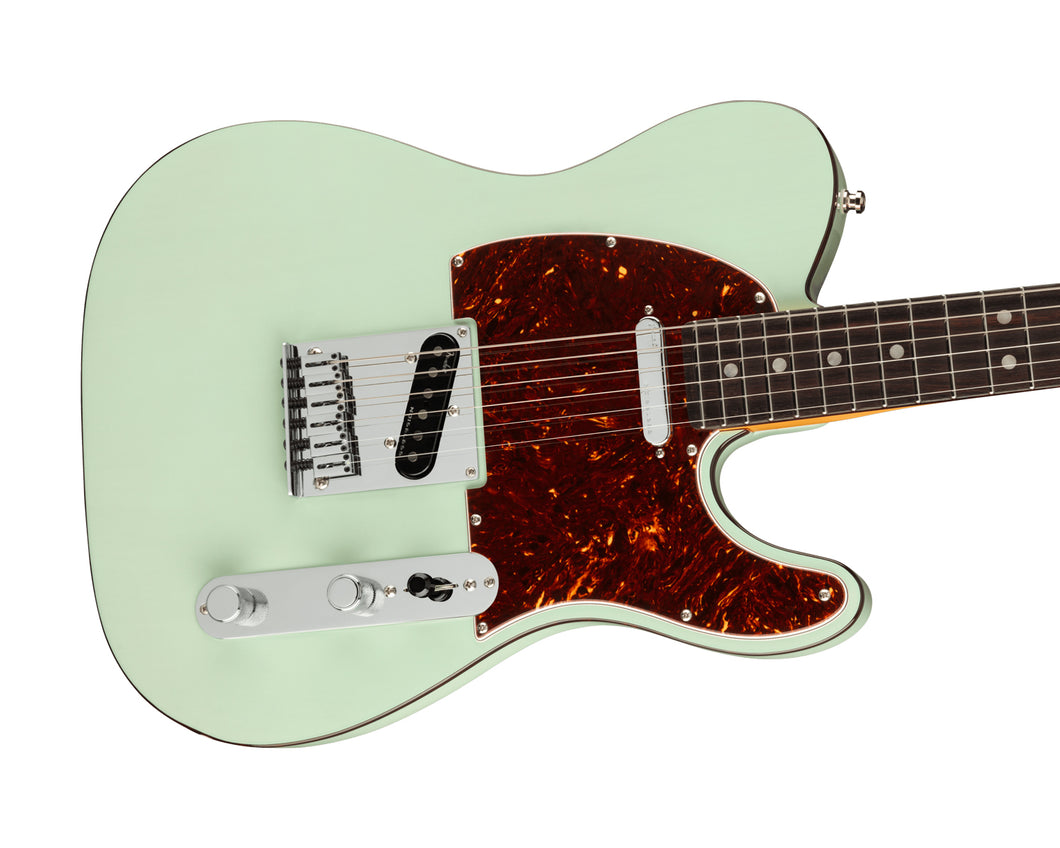 Fender Ultra Luxe Telecaster - Transparent Surf Green