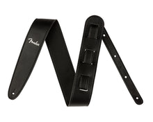 Load image into Gallery viewer, Fender Vegan Leather 2.5&quot; Strap - Black
