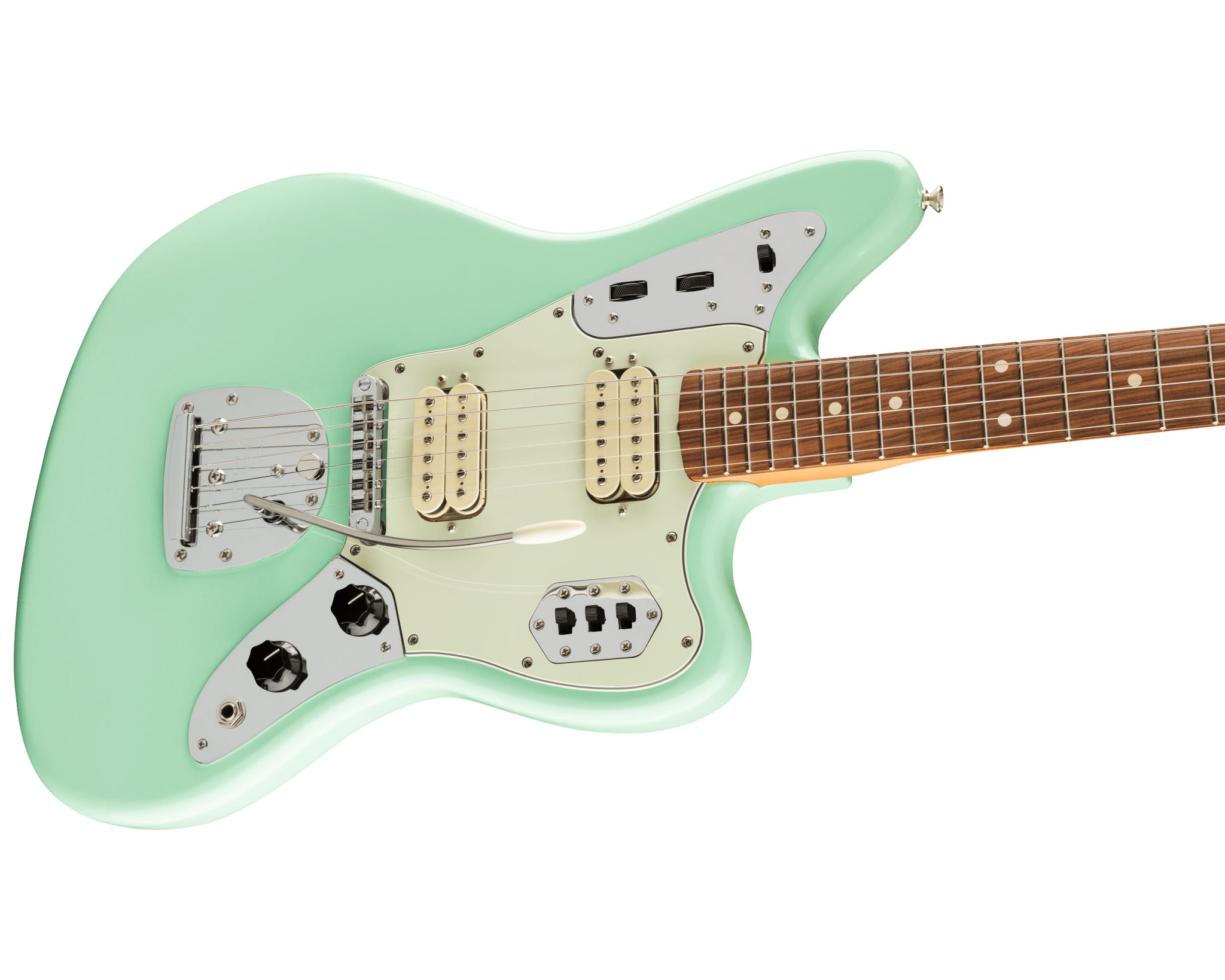 Fender Vintera 60s Jaguar Modified HH Surf Green Found Sound