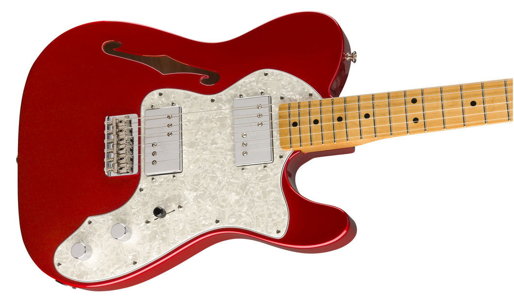 Fender Vintera '70s Telecaster Thinline Maple Candy Apple Red