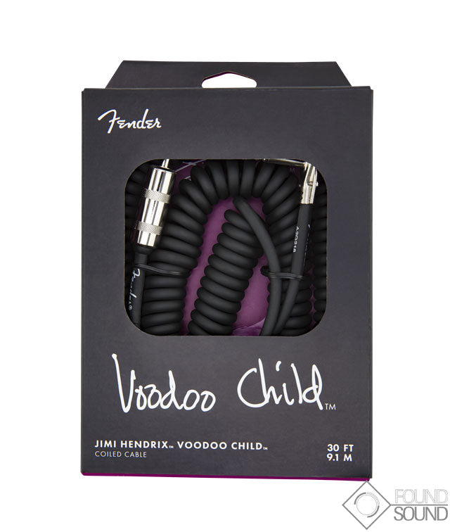 Fender Jimi Hendrix Voodoo Child Cable Black 30'