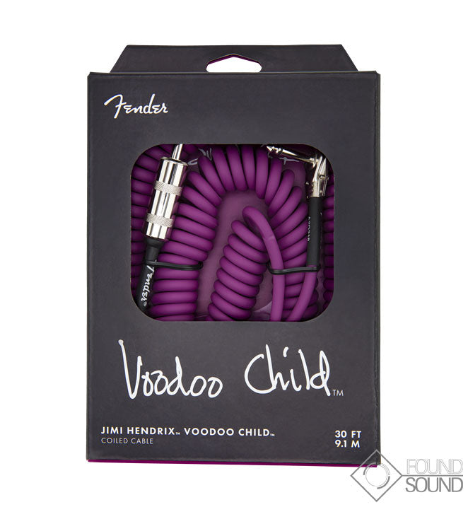 Fender Jimi Hendrix Voodoo Child Cable Purple 30'