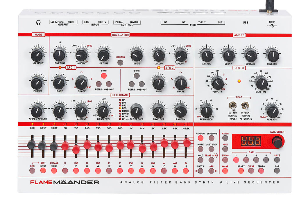 Flame Mäander Synthesizer