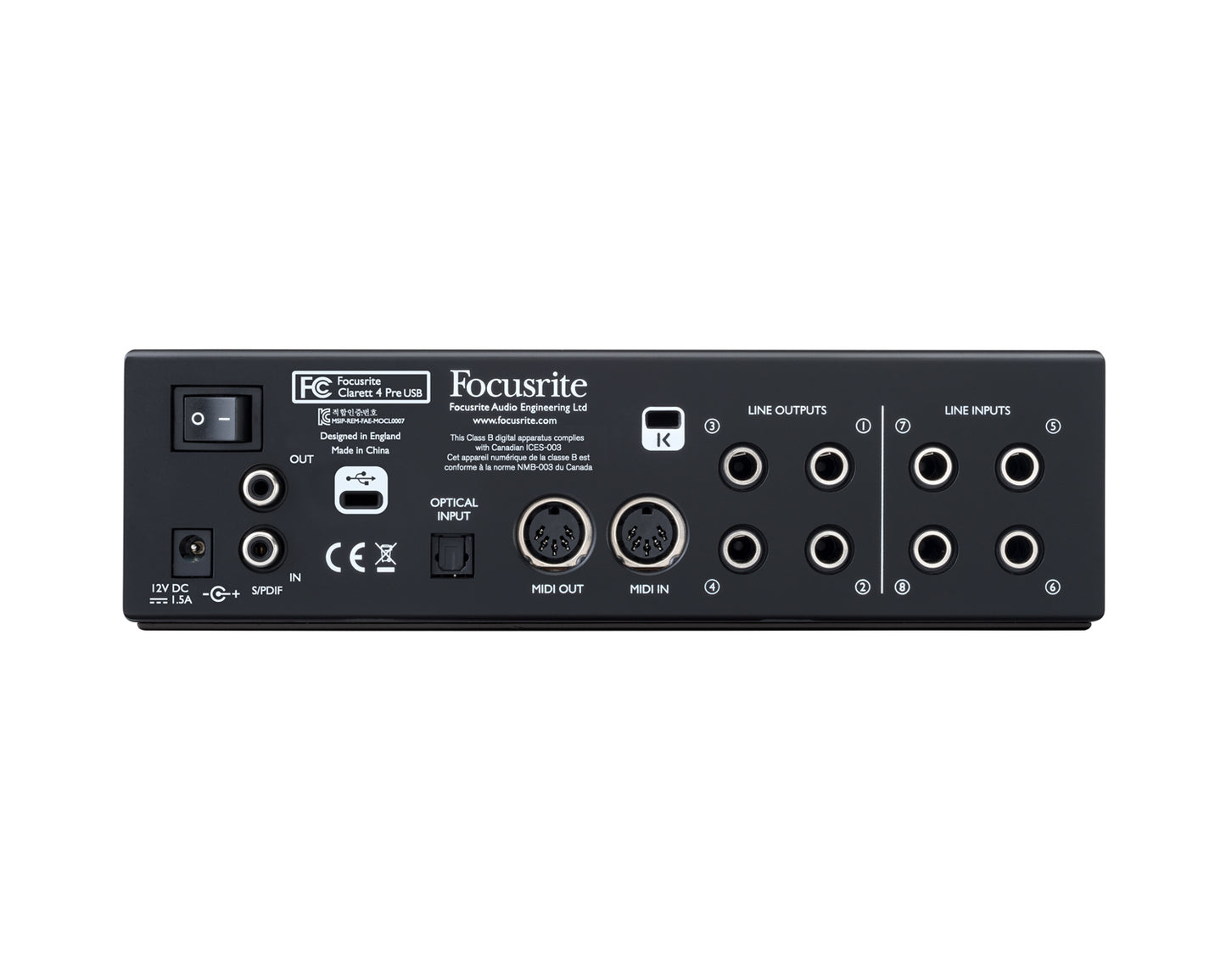 Focusrite Clarett 4Pre