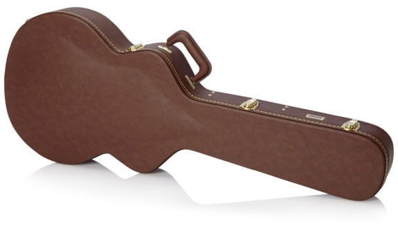 Gator GW-335 Brown Deluxe Wood Guitar Case