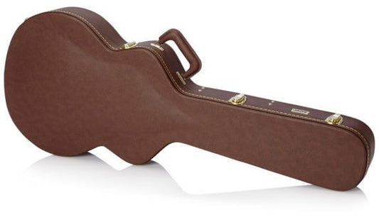 Gator GW-335 Brown Deluxe Wood Guitar Case