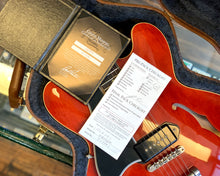 Load image into Gallery viewer, &#39;12 Gibson Memphis Custom Shop ES-330 VOS Cherry w/ OHSC - Left Handed
