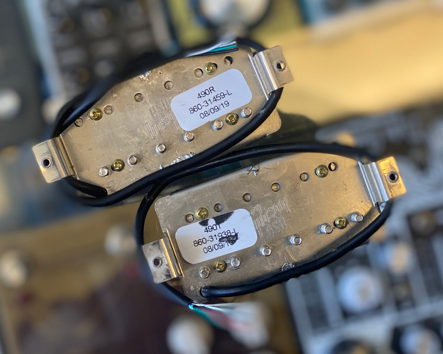 メープル ギブソン ピックアップ 490R 490T Gibson Accessories 490T Modern