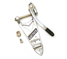 Load image into Gallery viewer, Gretsch Branded Polished Aluminum Bigsby B6C Tailpiece

