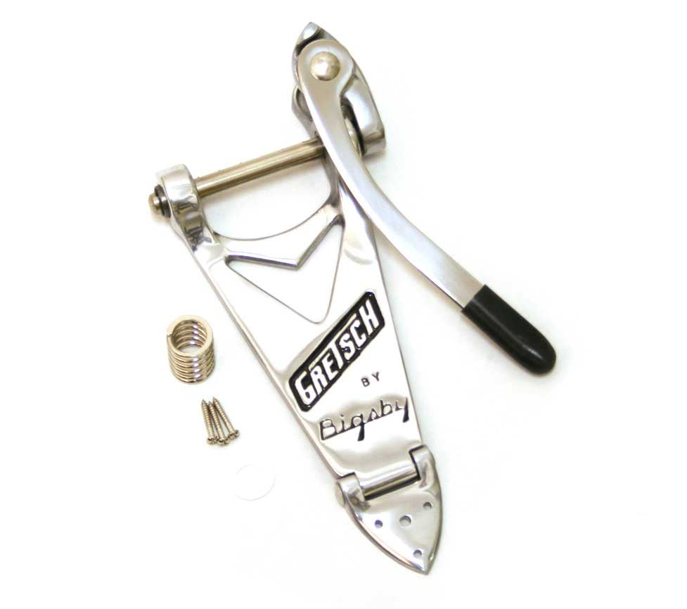 Gretsch Branded Polished Aluminum Bigsby B6C Tailpiece – Found Sound