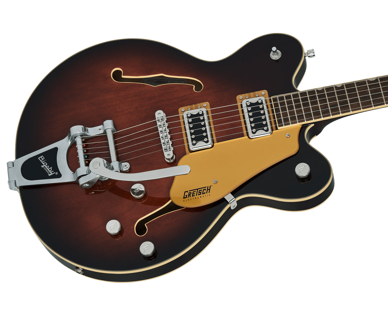 Gretsch G5622T Electromatic Single Barrel Burst Found Sound