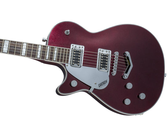 Gretsch G5220LH Electromatic Jet BT Single-Cut with V-Stoptaill Left-Handed - Dark Cherry Metallic