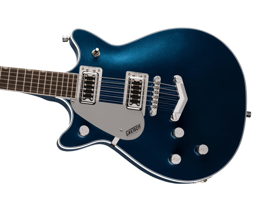 Gretsch G5232LH Electromatic Double Jet FT, with V-Stoptail, Left-Handed - Midnight Sapphire