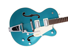 Load image into Gallery viewer, Gretsch G5410T Limited Edition Electromatic - Two Tone Ocean Turquoise &amp; Vintage White
