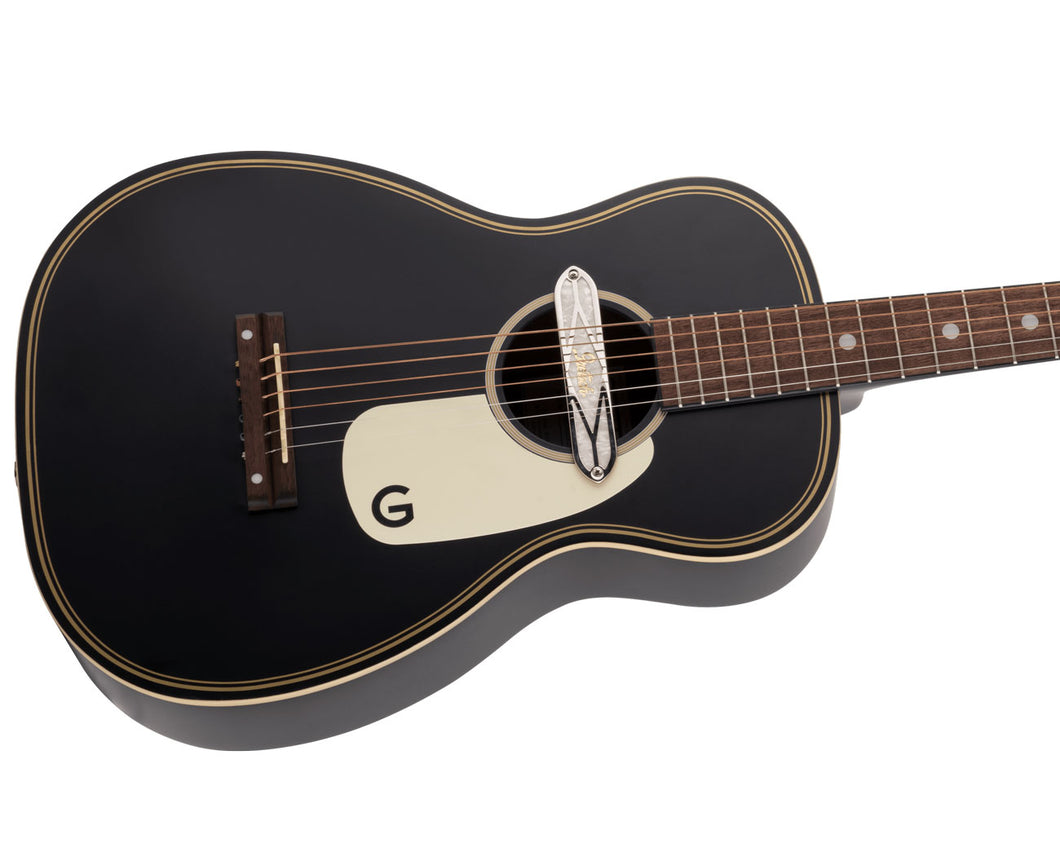 Gretsch G9520E Gin Rickey Acoustic/Electric with Soundhole Pickup - Smokestack Black
