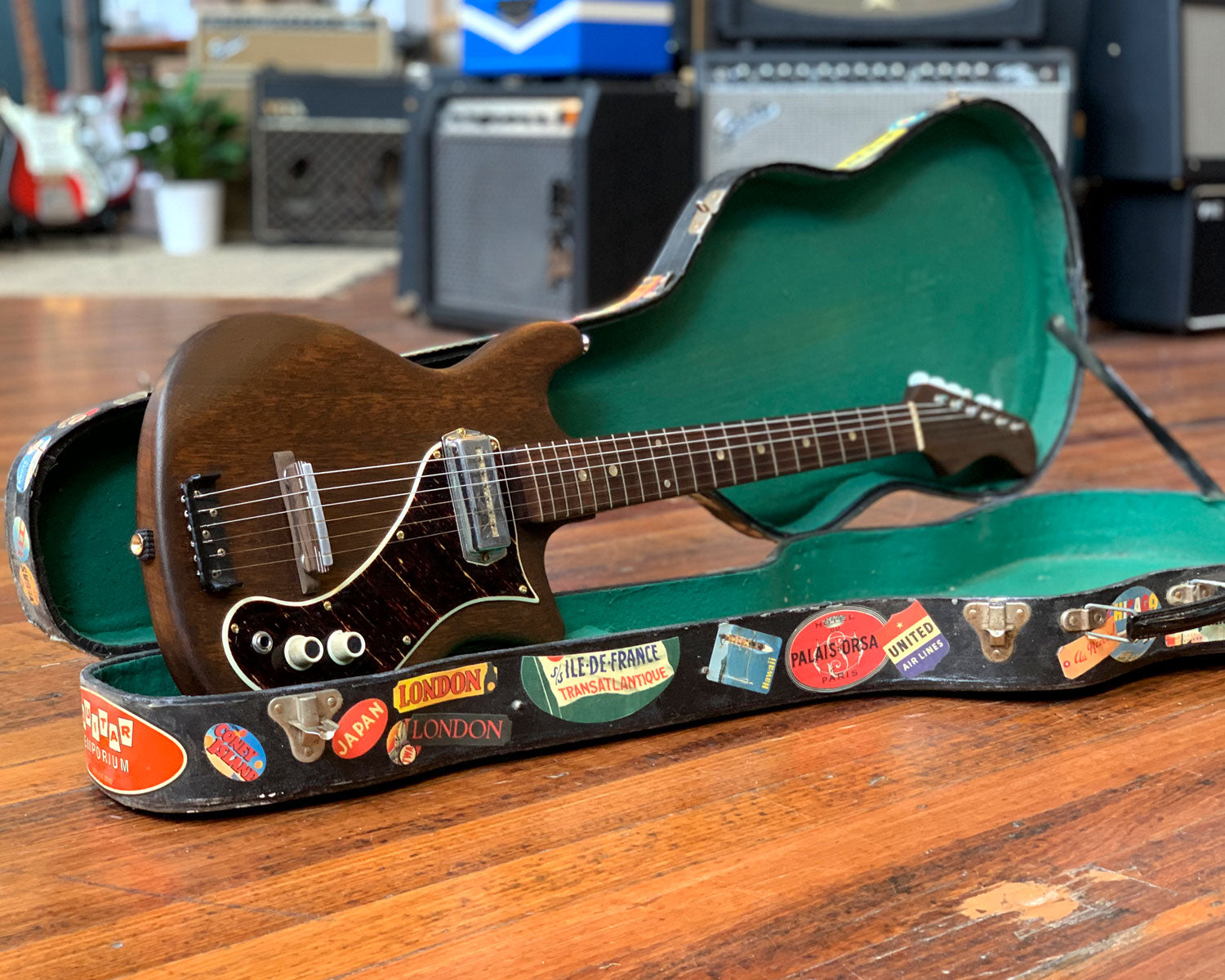 Guyatone Short Scale Electric Guitar Found Sound