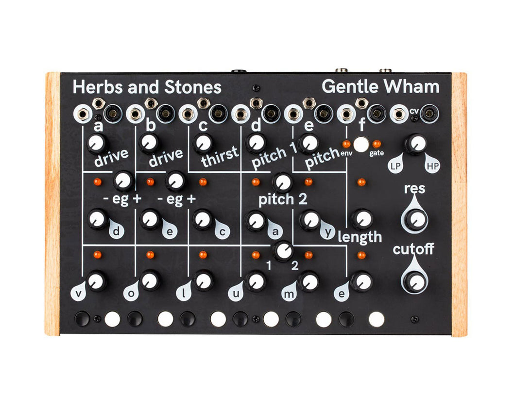 Herbs & Stones Gentle Wham Six Voice Analog Drum Synthesiser