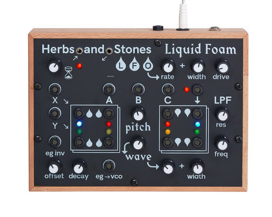 Herbs & Stones Liquid Foam Modular Mono Analogue Groovebox