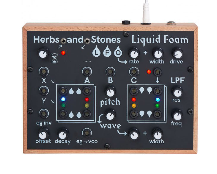 Herbs & Stones Liquid Foam Modular Mono Analogue Groovebox