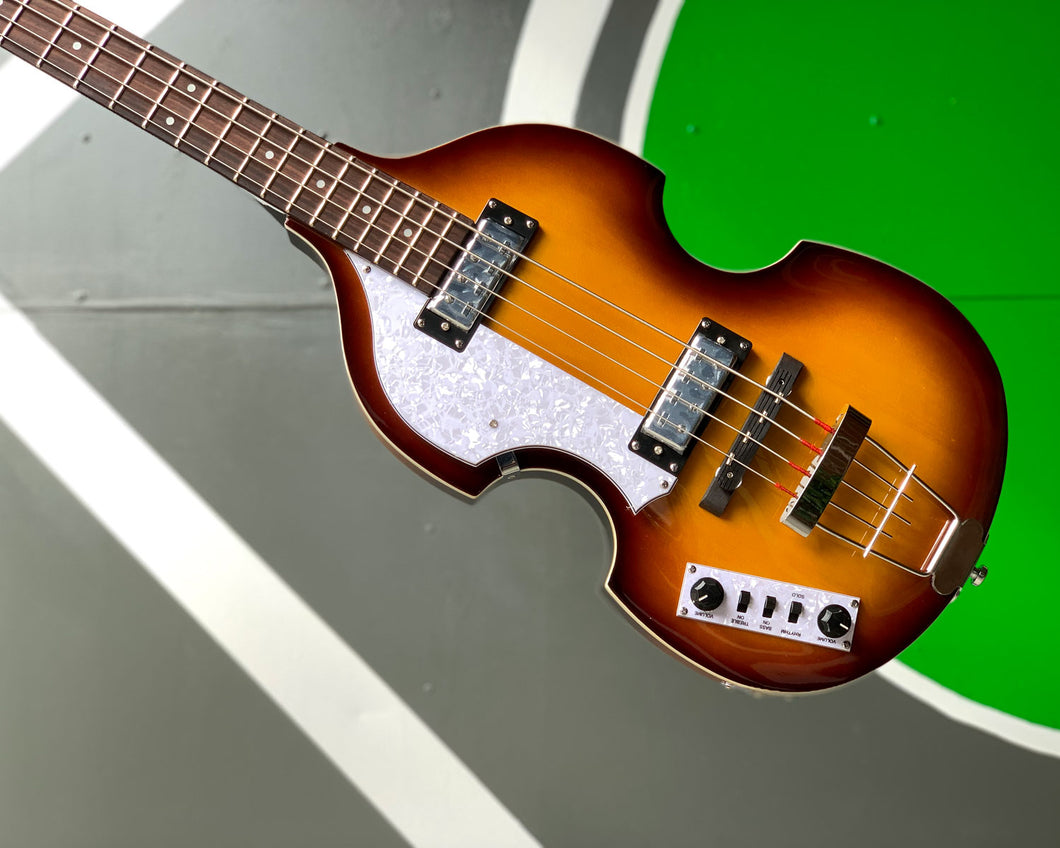 Left Handed Höfner Ignition Series Violin Bass - Sunburst – Found