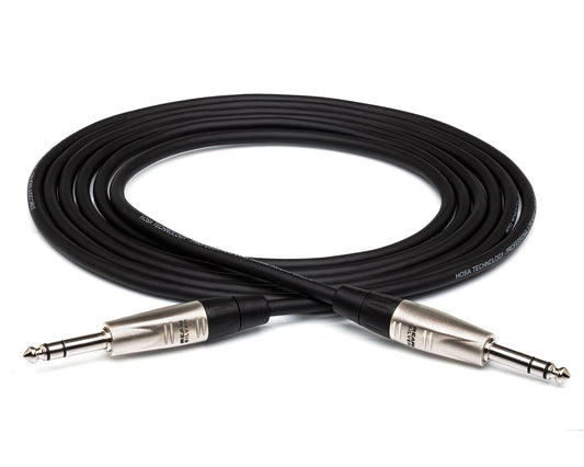 Hosa Technology HSS-005 REAN 5ft Pro Balanced Interconnect 1/4" TRS Cable