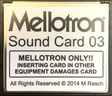 Load image into Gallery viewer, Mellotron Sound Card 03
