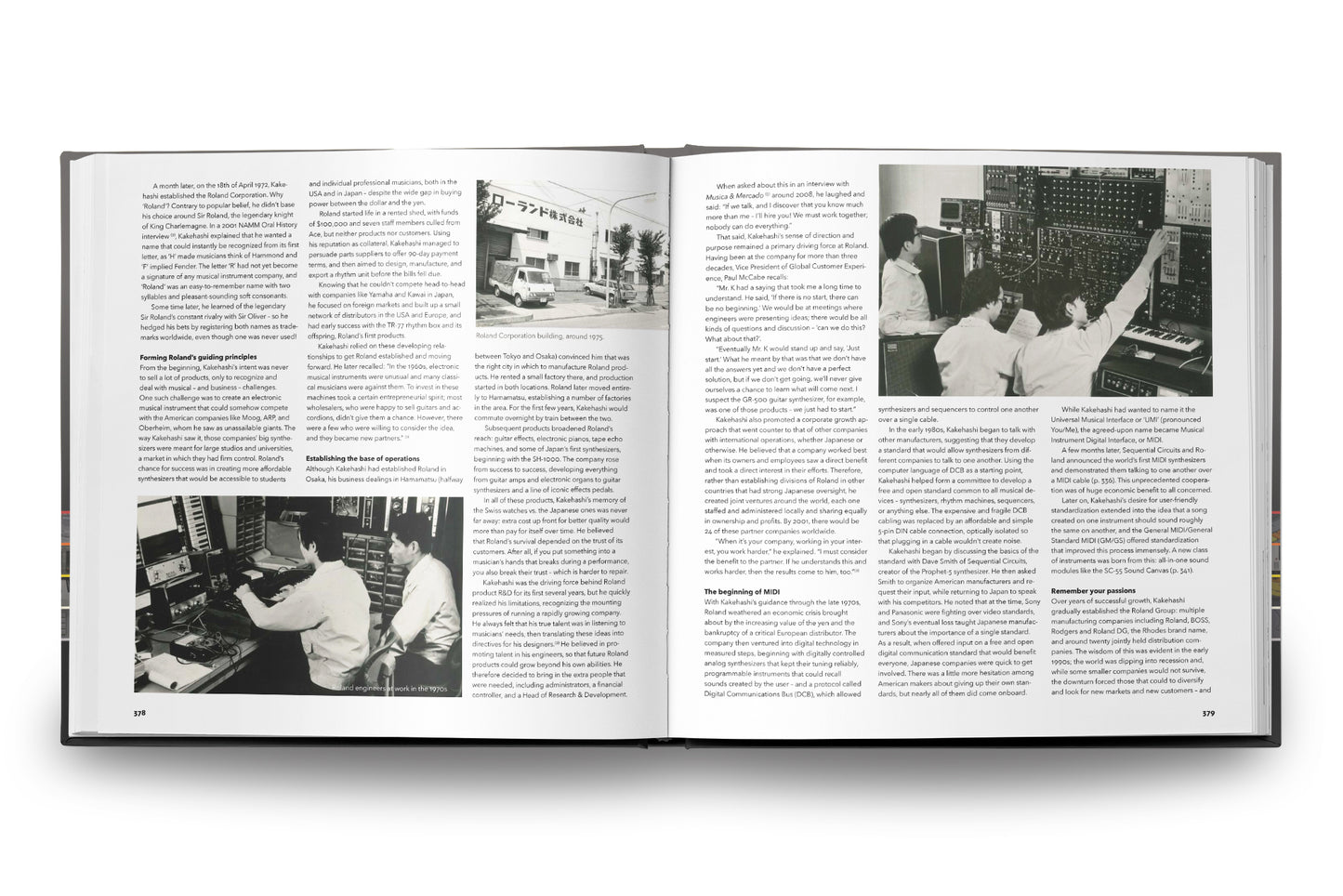 Bjooks INSPIRE THE MUSIC - 50 years of Roland history