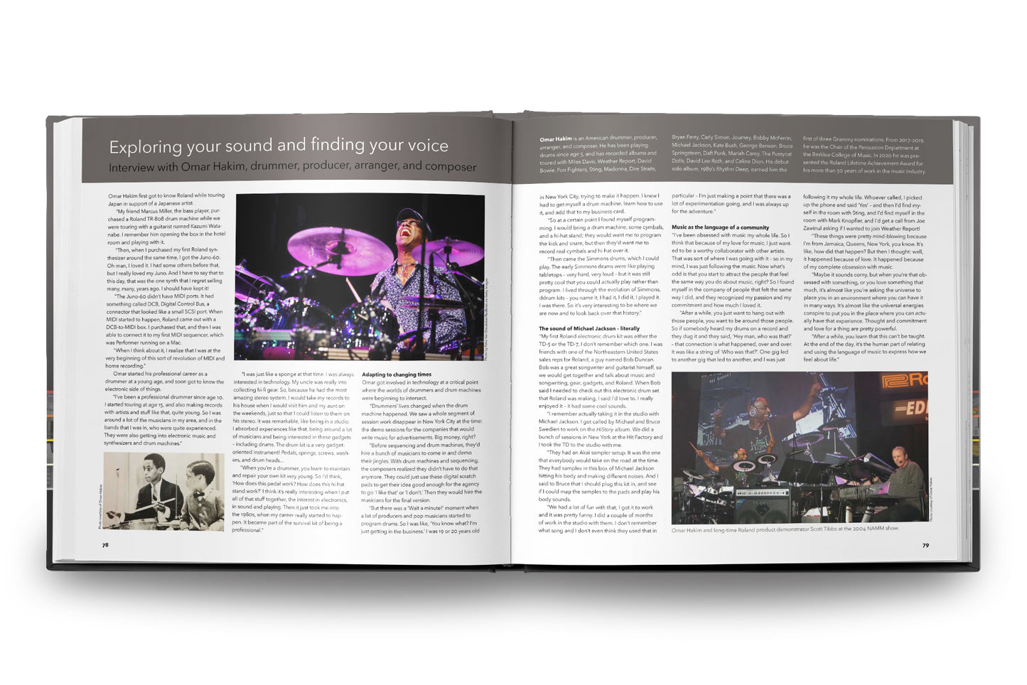 Bjooks INSPIRE THE MUSIC - 50 years of Roland history