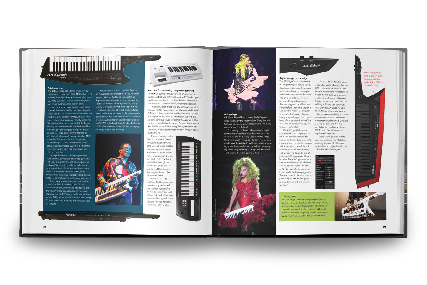 Bjooks INSPIRE THE MUSIC - 50 years of Roland history