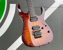 Load image into Gallery viewer, Ibanez Prestige RGT320Q Team J Craft Neck Thru Quilt Top - Made in Japan
