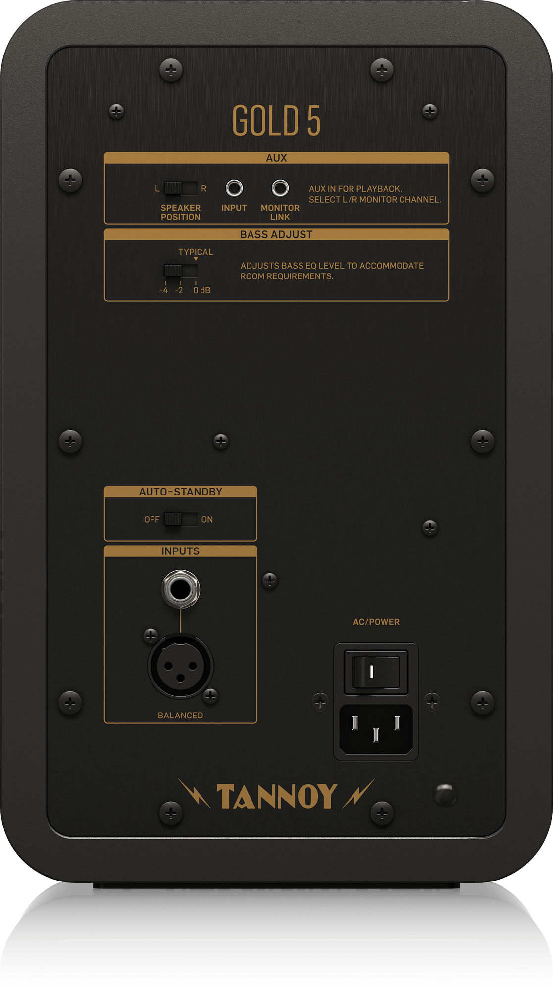 Tannoy GOLD5 200-Watt Bi-Amplified Nearfield Studio Reference Monitor