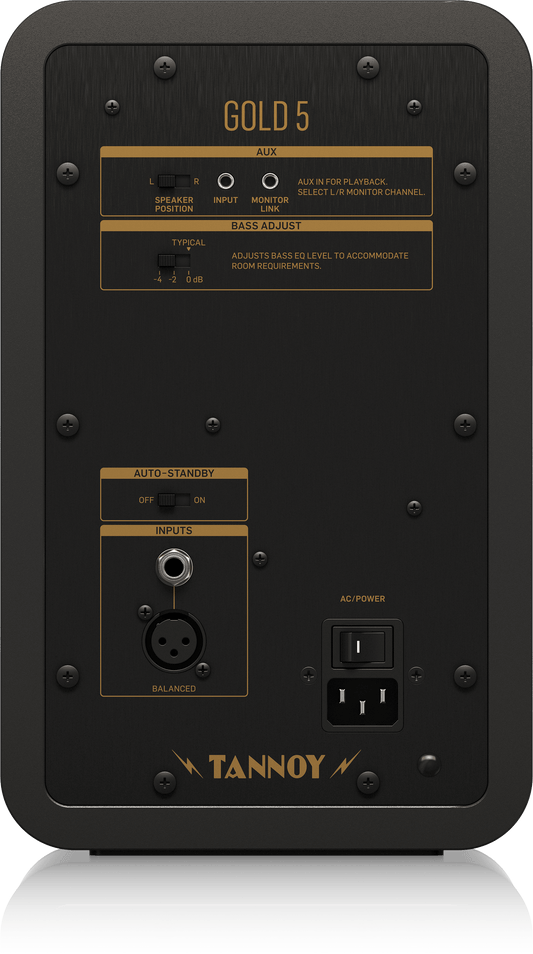 Tannoy GOLD5 200-Watt Bi-Amplified Nearfield Studio Reference Monitor