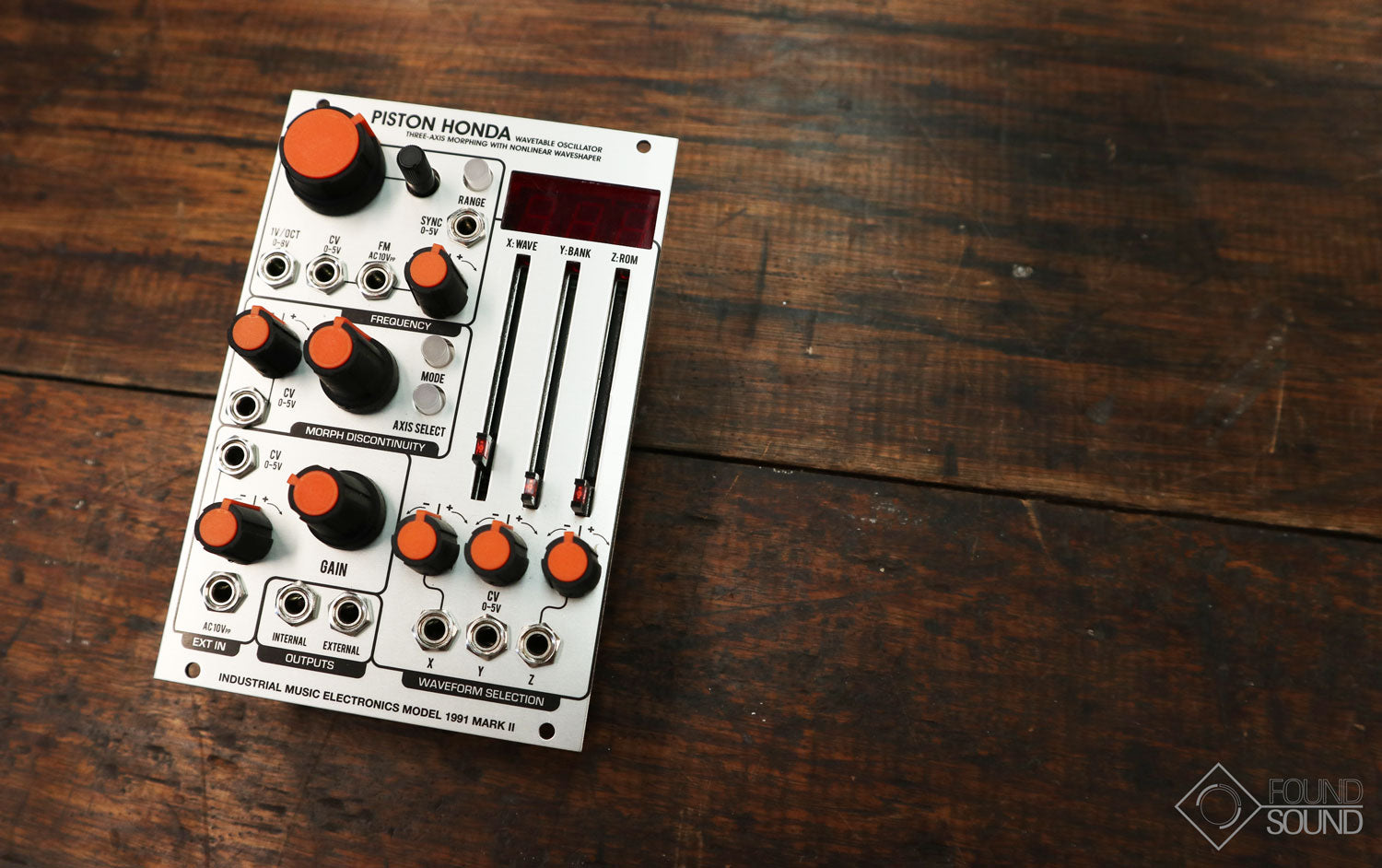 Industrial Music Electronics Piston Honda MK II – Found Sound