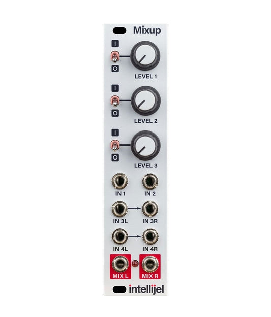 Intellijel Mixup Compact Mono/Stereo Chainable Eurorack Mixer