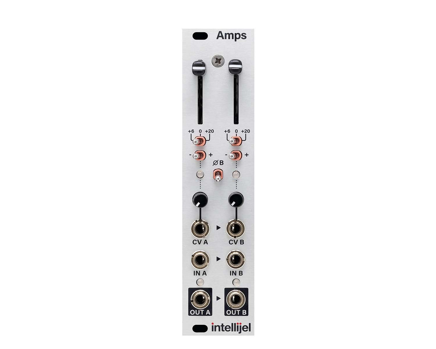 Intellijel Amps Dual Precision VCA Eurorack Module