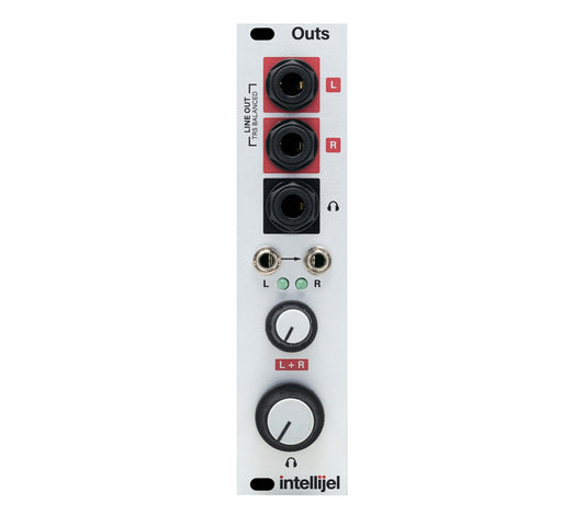 Intellijel Outs Balanced Stereo Line & Headphone Output Module