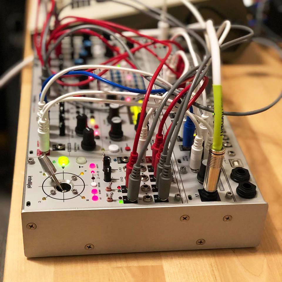 Intellijel Palette 62 Silver Euorack Case – Found Sound