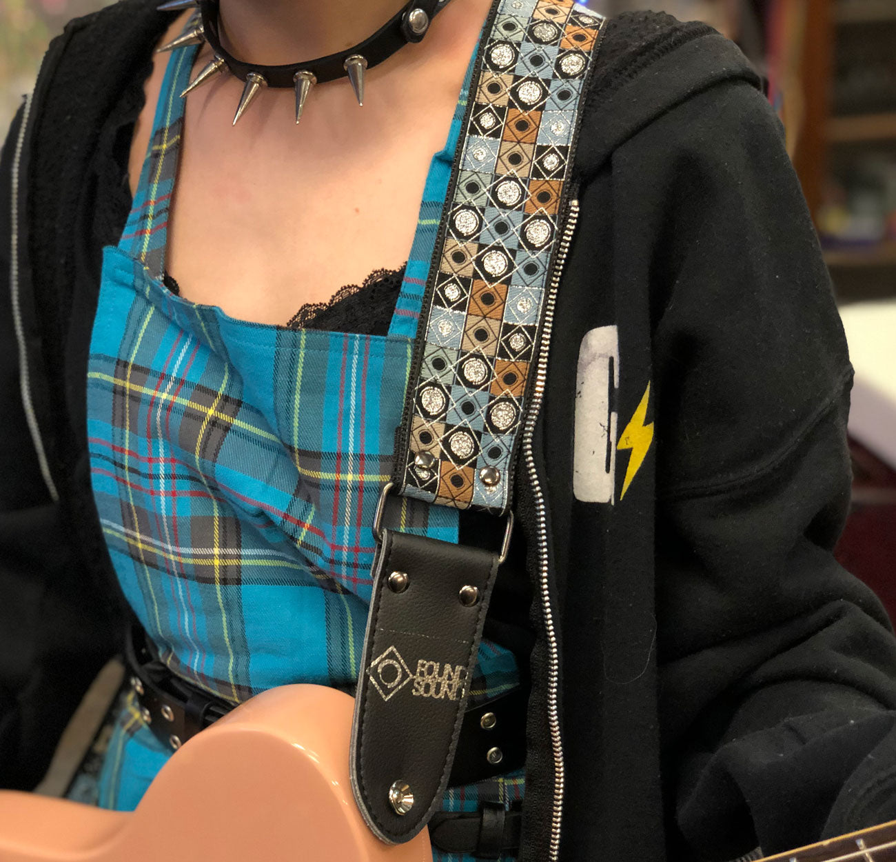 DSL Jacquard Weave Found Sound Guitar Strap