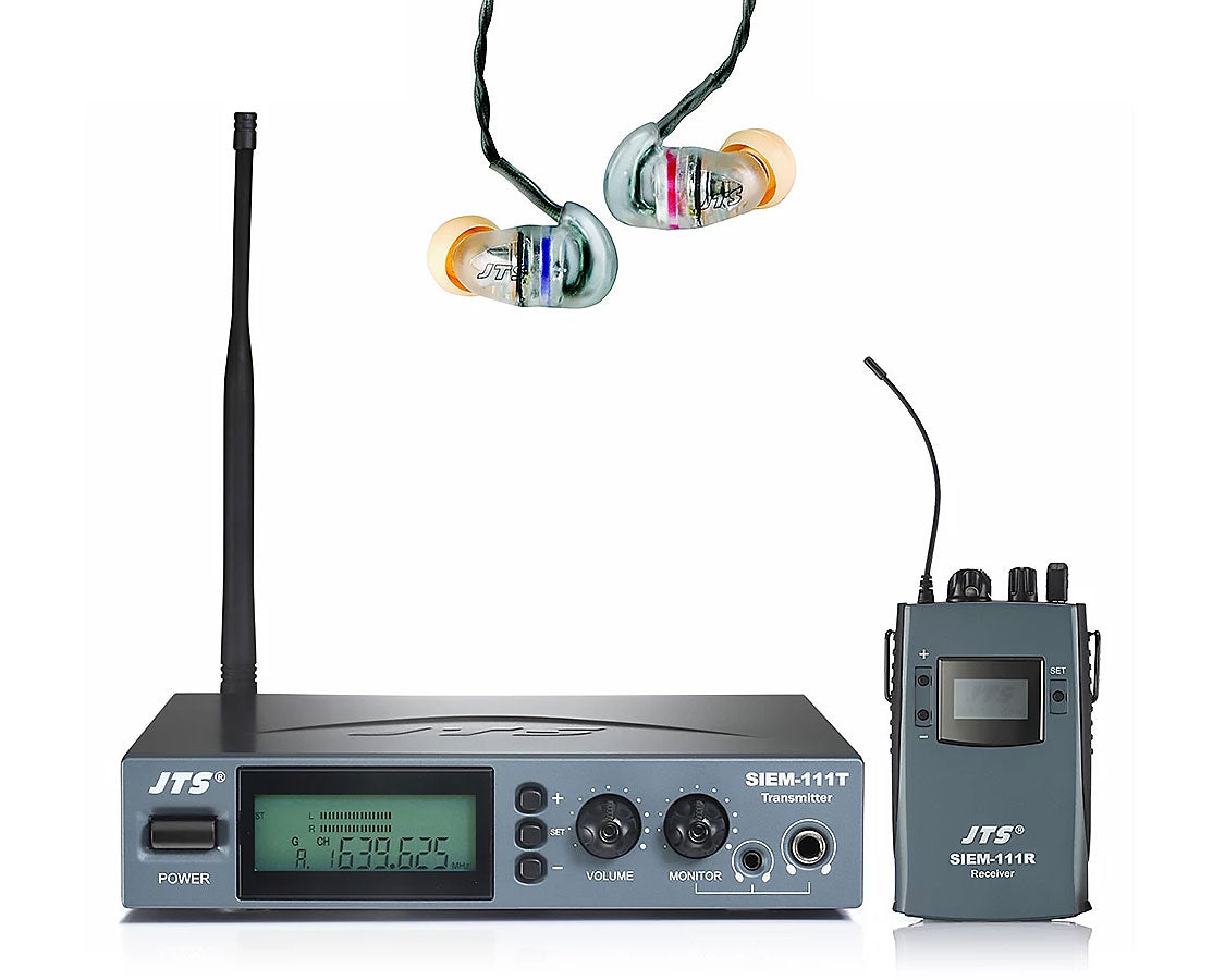 JTS SIEM-111 ワイヤレスインイヤーモニターシステム JTS SIEM-111 System – DEV ELECTRONICS